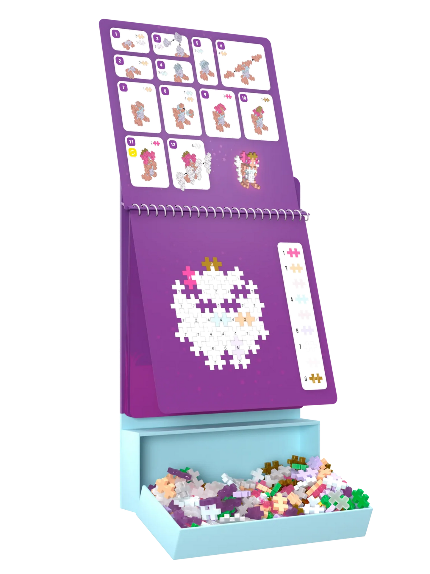 Plus-Plus | Enchanted Forest Activity Pad – Magisch Bouwspeelgoed (125 Stuks)