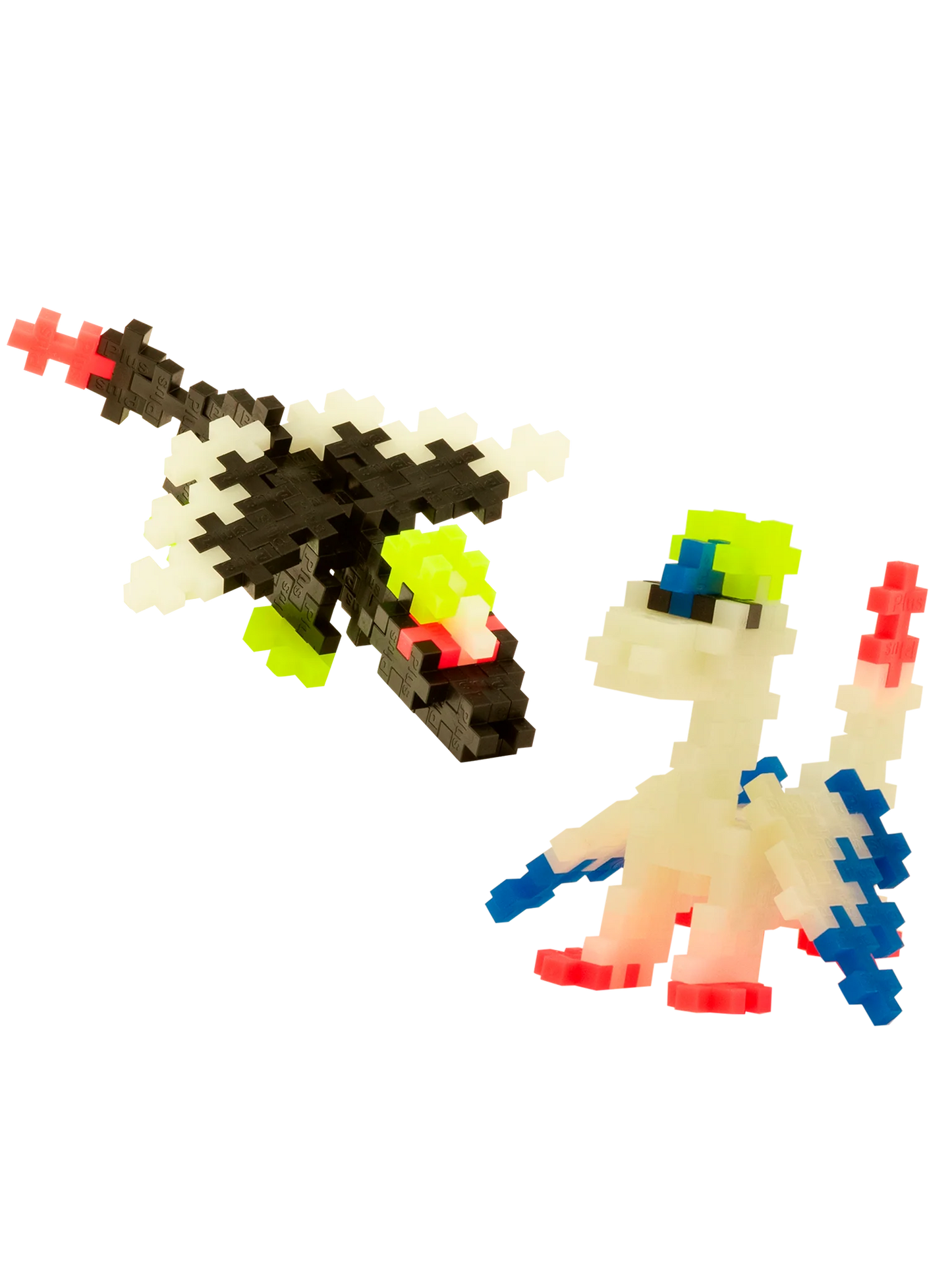 Plus-Plus | Glow Dragons Tube – Bouw Lichtgevende Draken