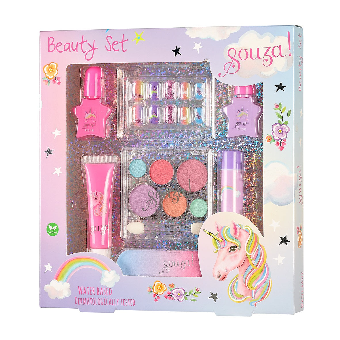 Souza | Eenhoorn Beautyset – Complete Kinder Make-up Set met Unicorn Thema