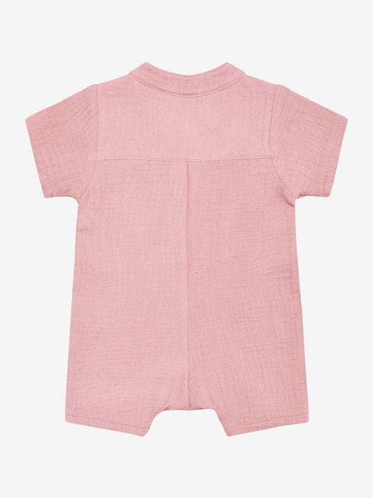 Huttelihut | Playsuit SS Muslin Pale Mauve