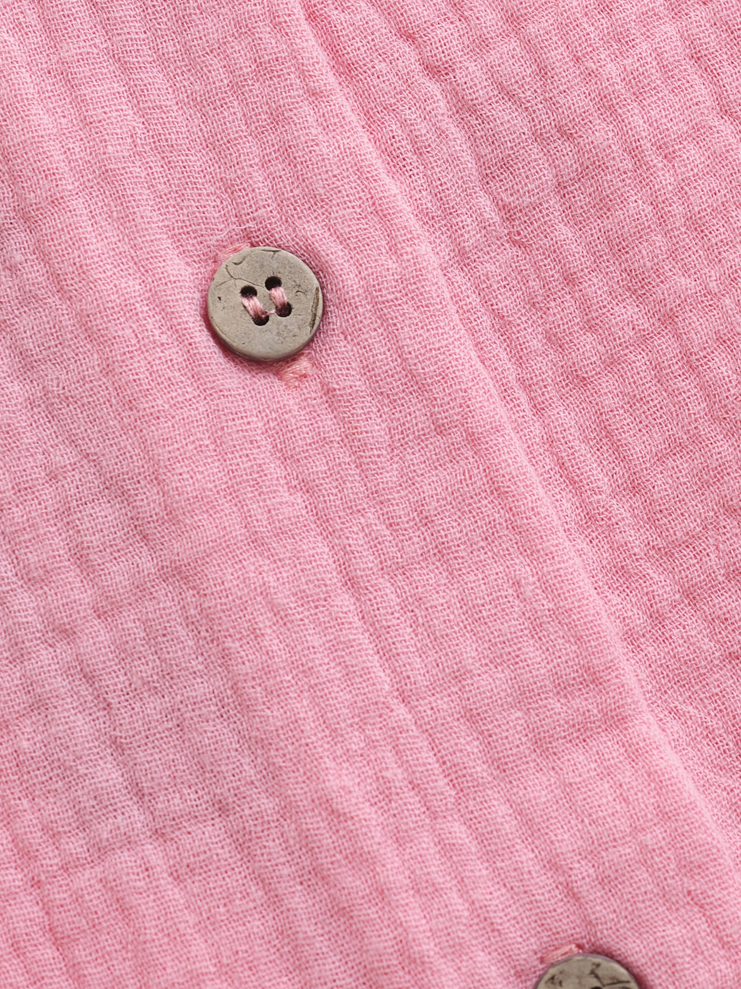 Huttelihut | Blouse SS Muslin Plumeria roze