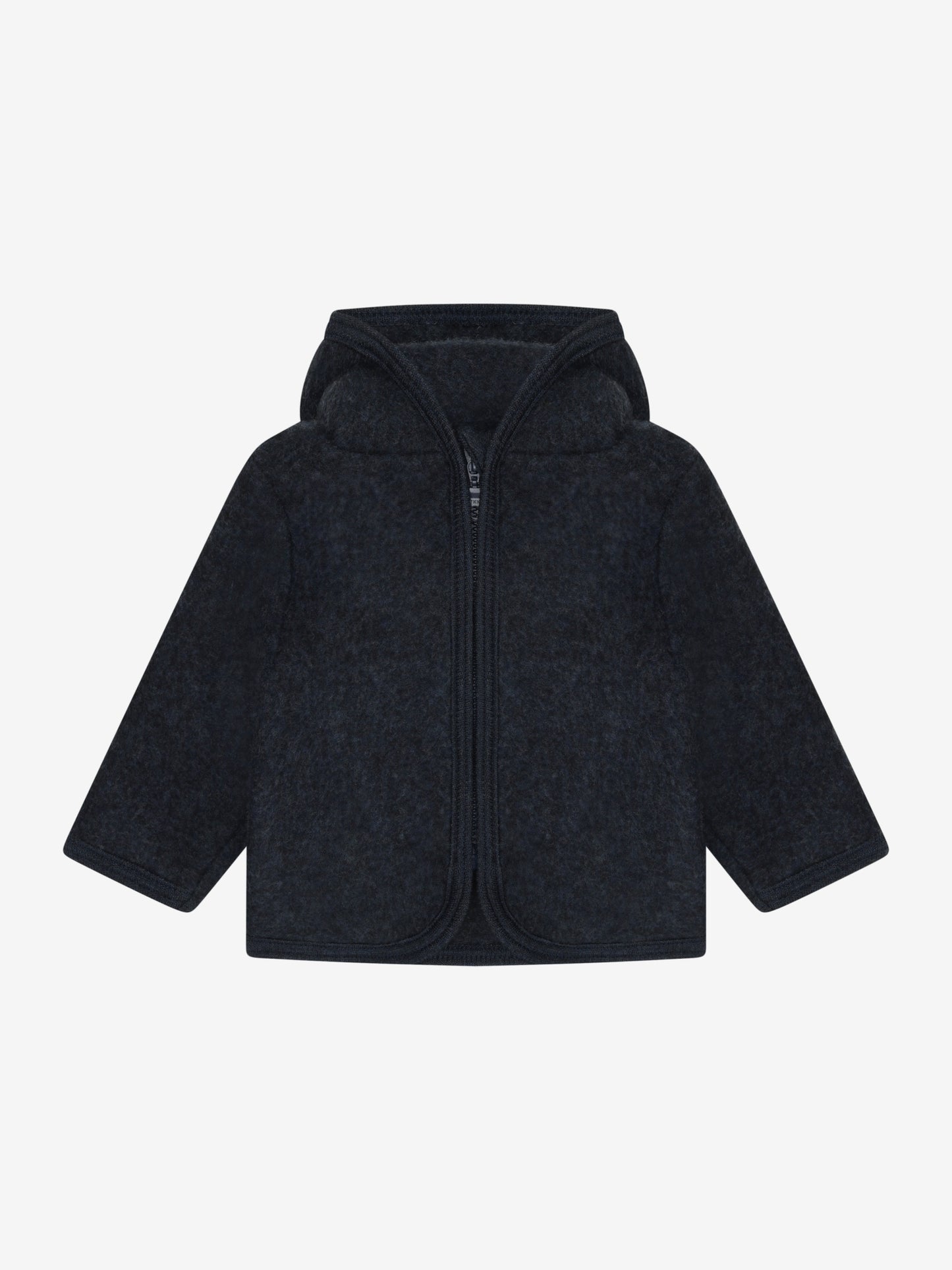 Huttelihut | Jacket Wool Fleece Navy Melange
