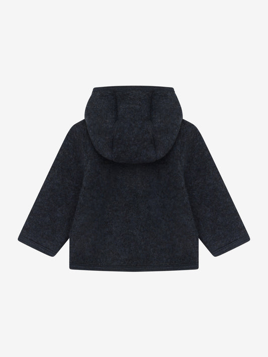 Huttelihut | Jacket Wool Fleece Navy Melange