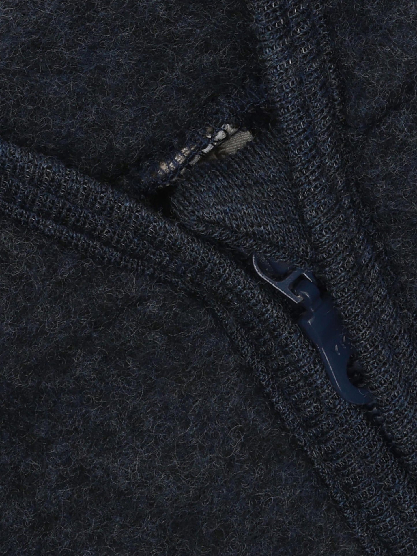 Huttelihut | Jacket Wool Fleece Navy Melange