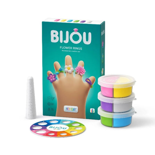 Hey Clay | Bijou Flower Rings – Klei Set Bloemen Ringen Maken