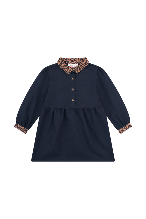 Someone | jurk dark blue panter