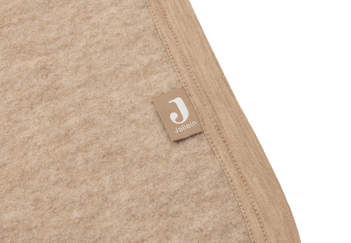 Jollein | Merino wollen wiegdeken 75x100 cm Natural
