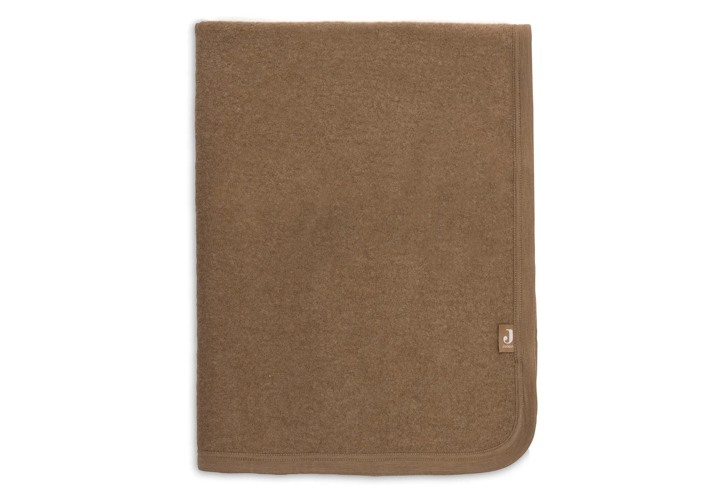 Jollein | Merino wollen wiegdeken 75x100 cm Dark Hazel