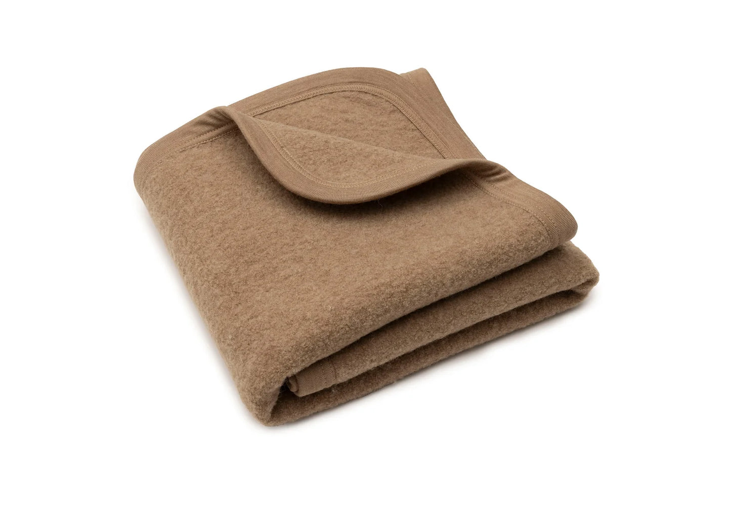 Jollein | Merino wollen wiegdeken 75x100 cm Dark Hazel
