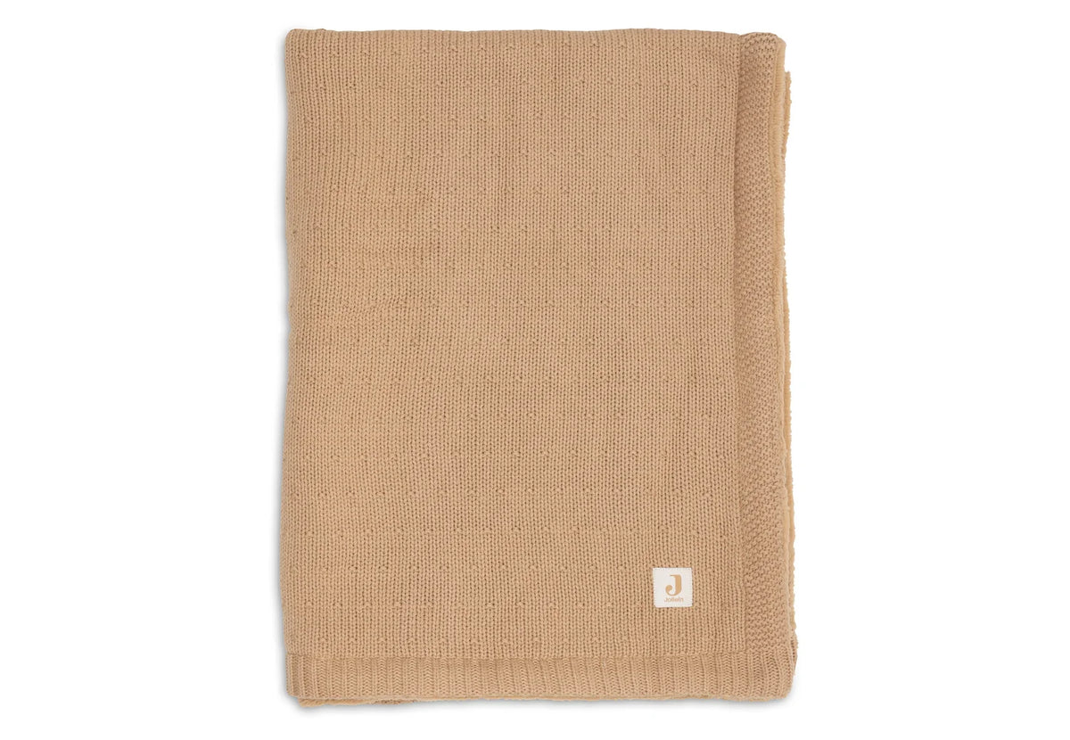 Jollein | Sprinkle Knit Fluffy wiegdeken - Hazel 75x100 cm
