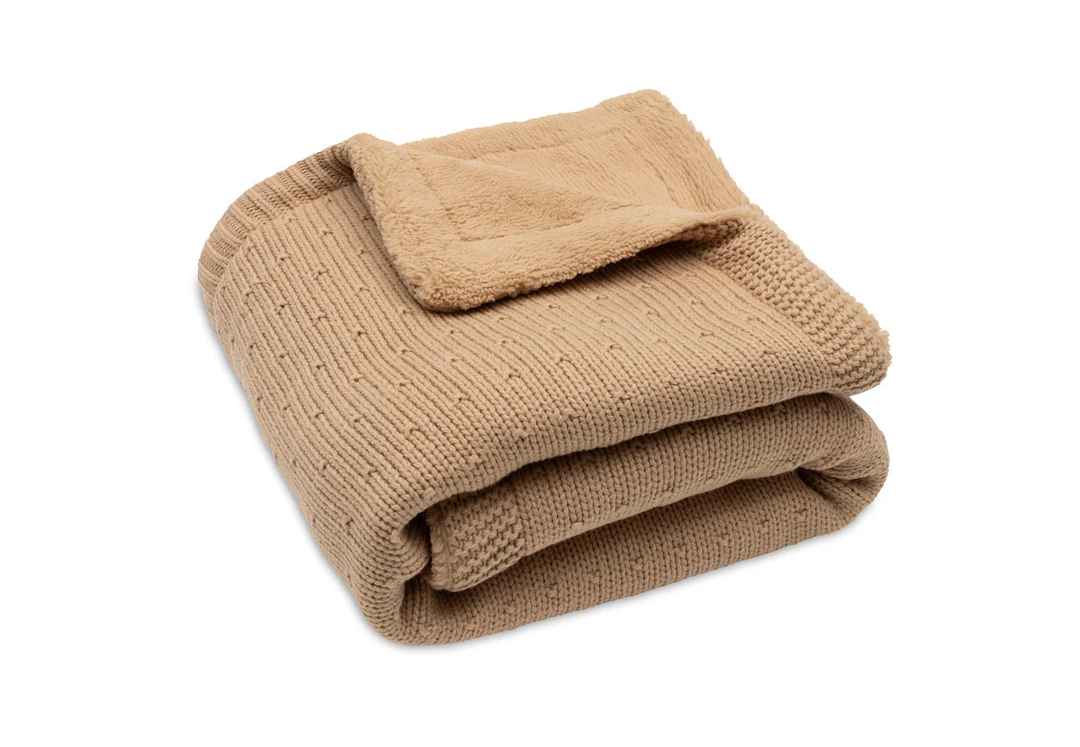 Jollein | Sprinkle Knit Fluffy wiegdeken - Hazel 75x100 cm