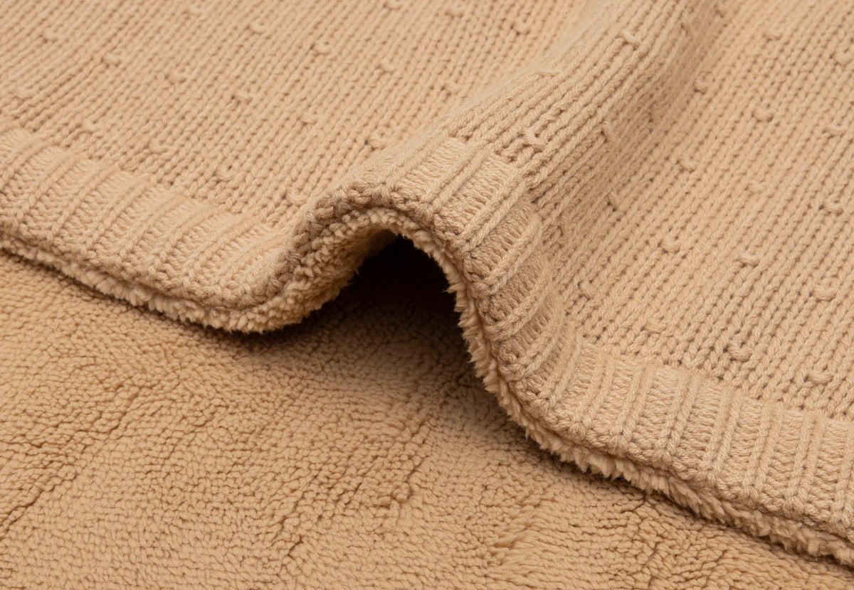 Jollein | Sprinkle Knit Fluffy wiegdeken - Hazel 75x100 cm