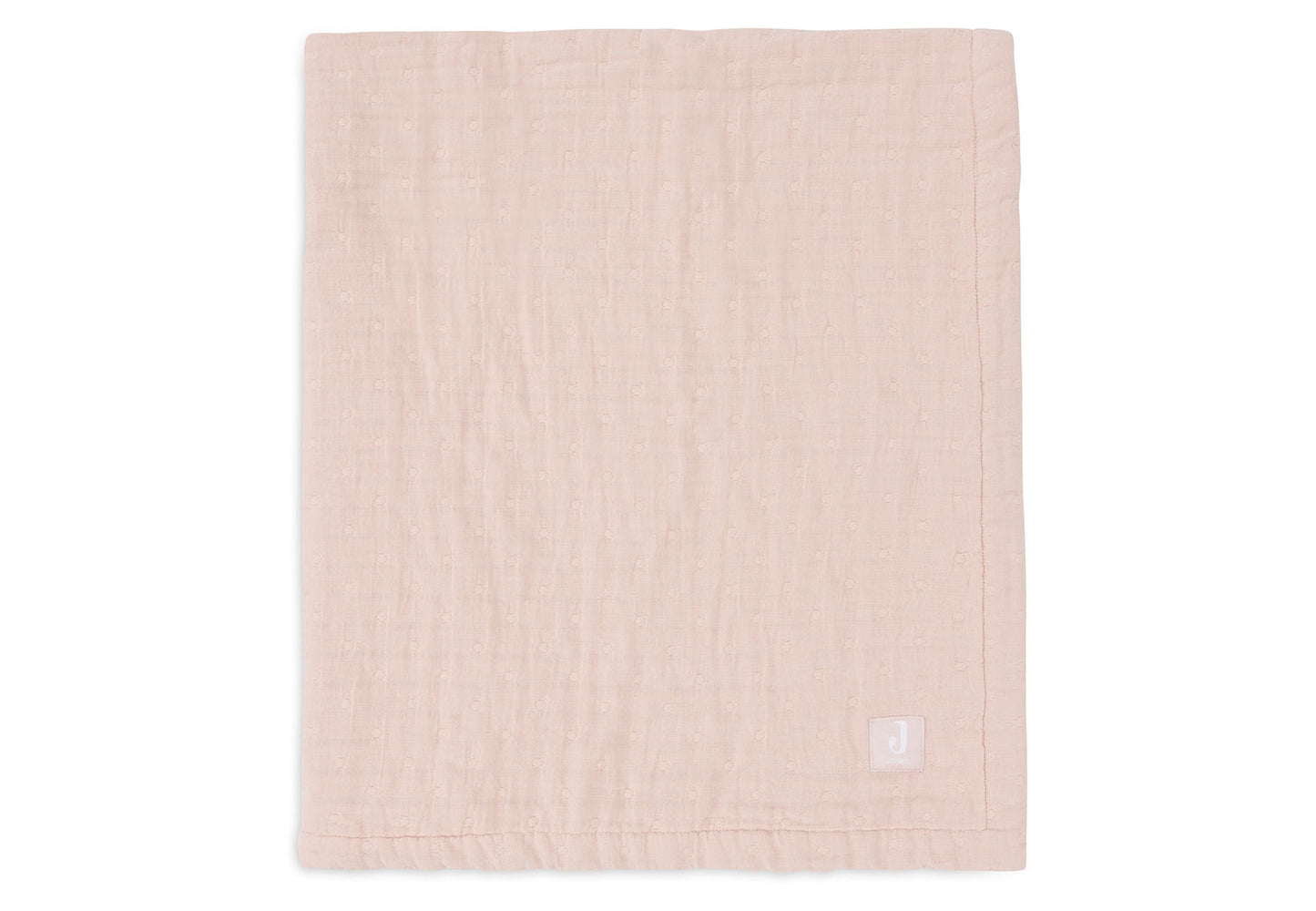Jollein | deken jacquard wild rose 75x100 cm