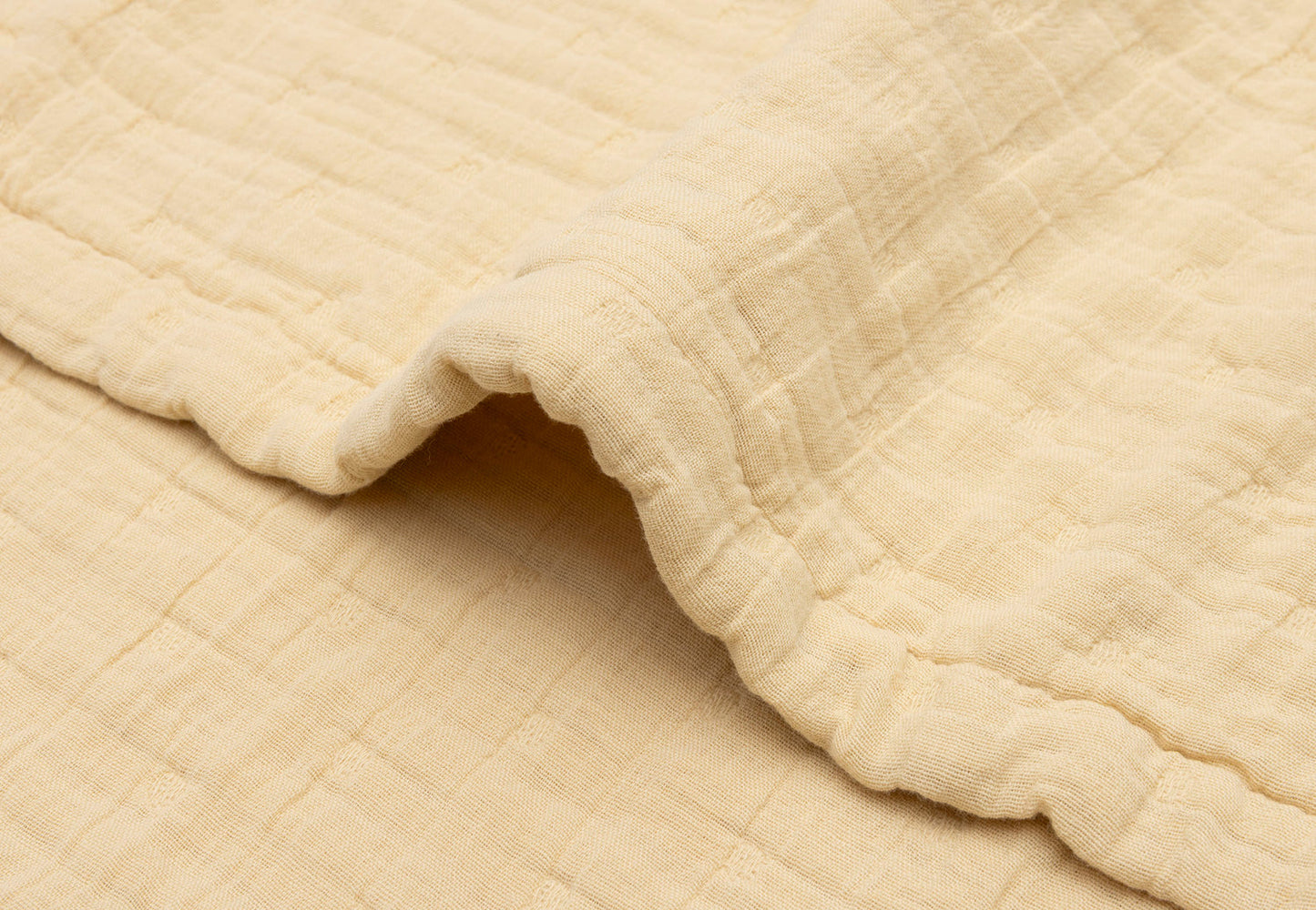 Jollein | deken jacquard vanilla 75x100 cm