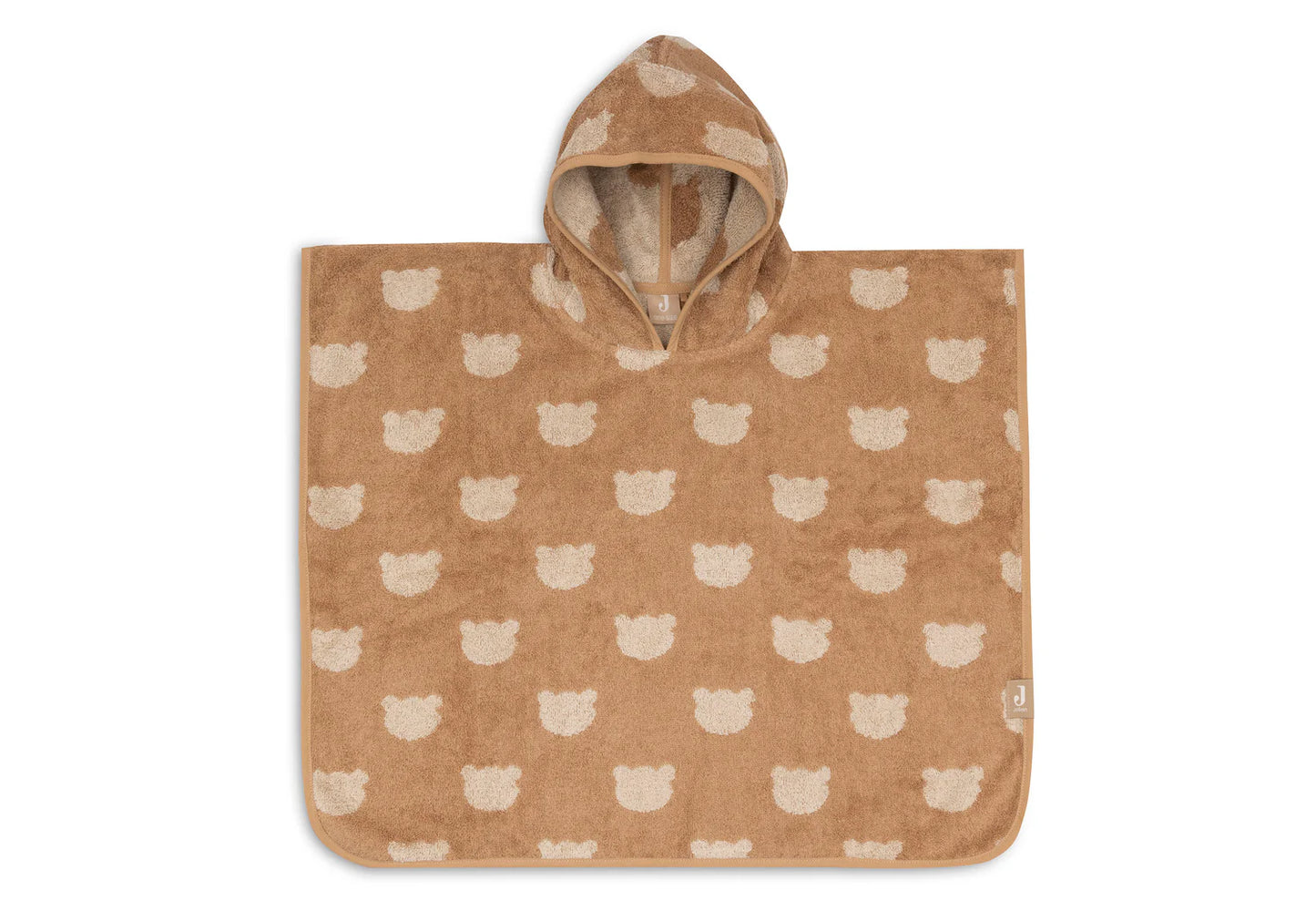 Jollein | Badponcho Badstof Jacquard Bear