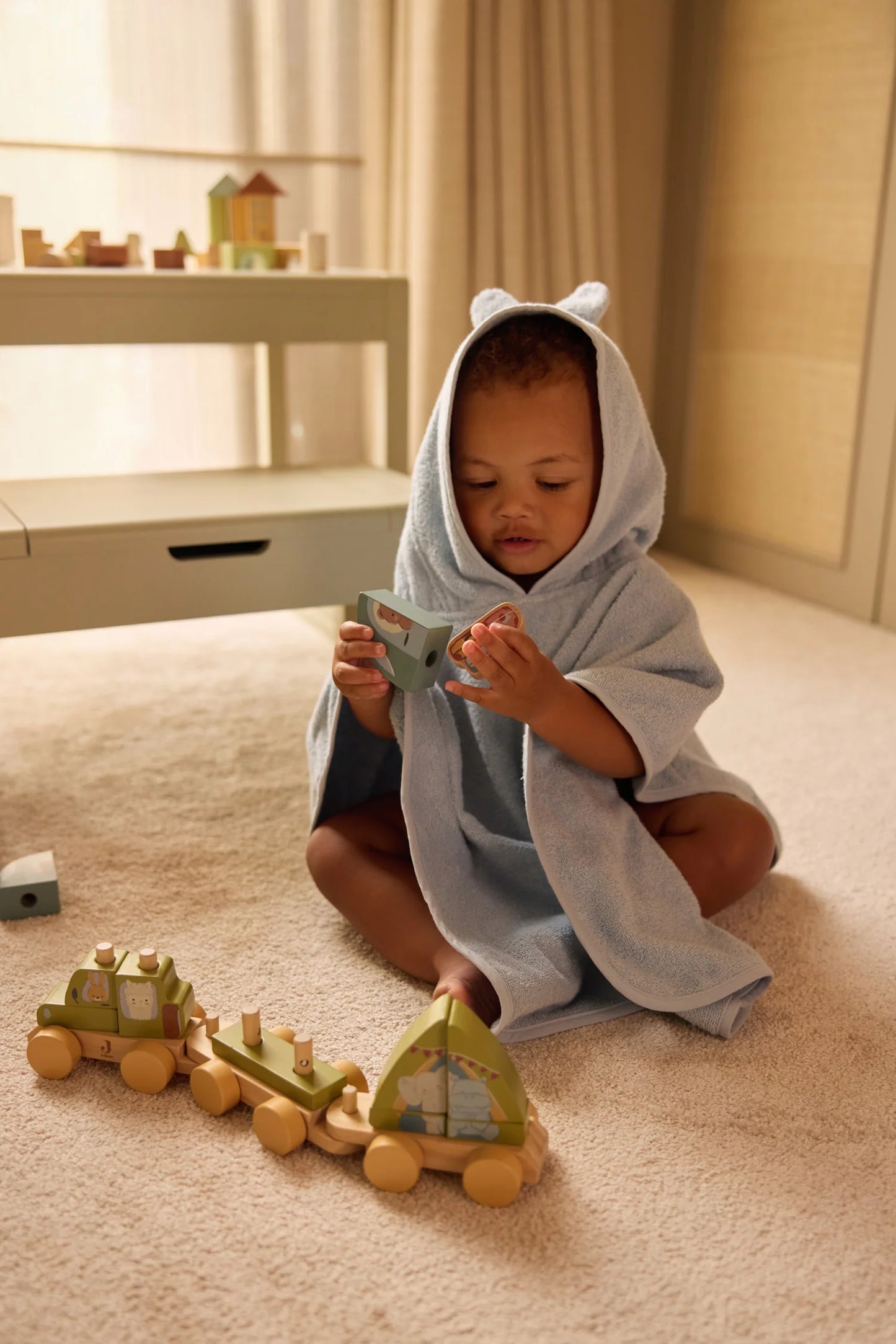 Jollein | Miffy badponcho Cloudy Blue