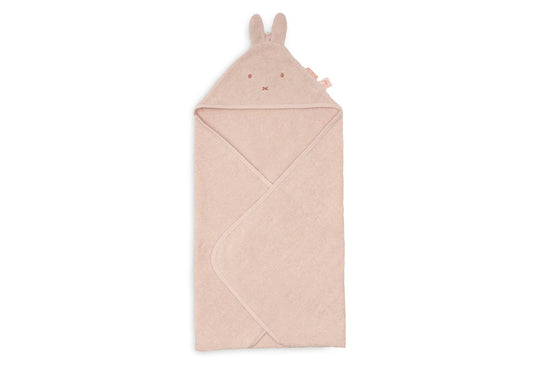 Jollein | Miffy badcape 75x75 cm Silk Rose