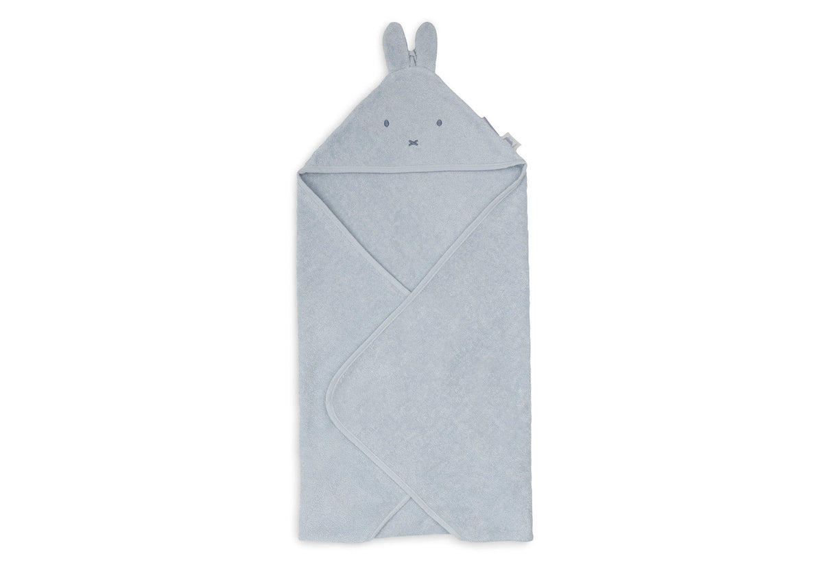 Jollein | Miffy badcape 75x75 cm Cloudy Blue