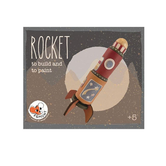Egmont Toys | houten raket verven