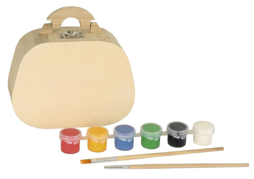 Egmont Toys | houten koffertje om te beschilderen