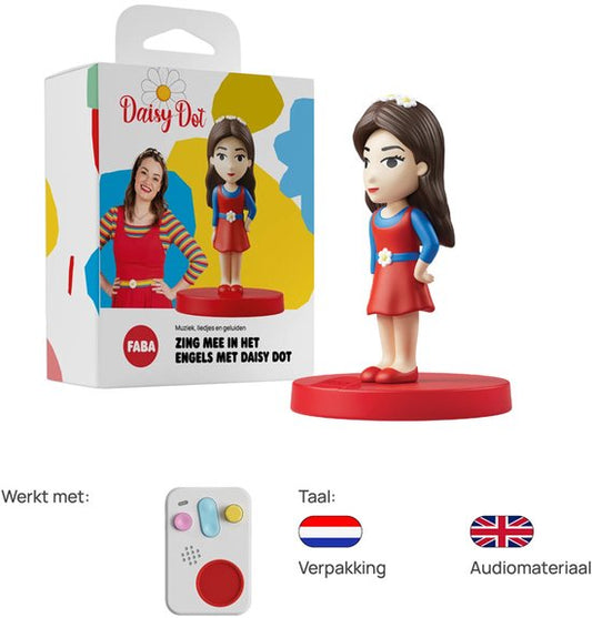 FABA | Luisterfiguur Daisy Dot – Zing mee in het Engels