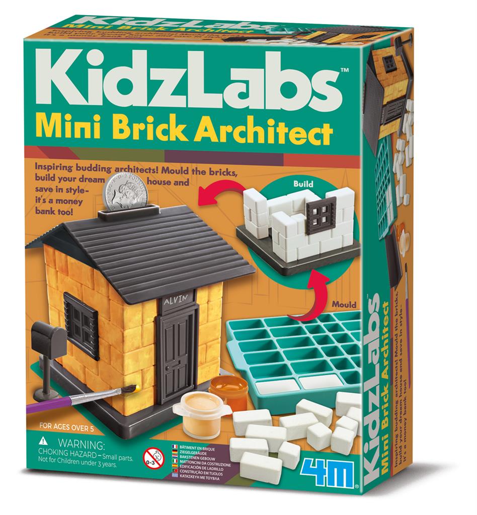 4M | KidzLabs Mini Brick Architect - 5603494