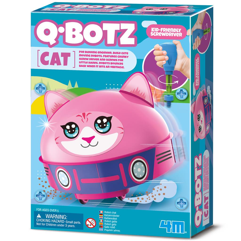 4M | KidzRobotix Q.Botz Kat - 5603503