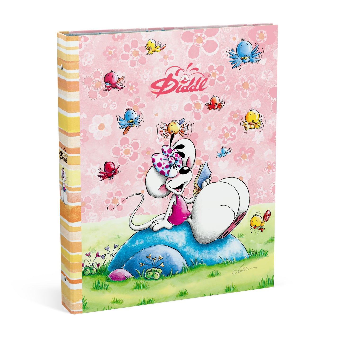 Diddl | Ringbandmap A4 Roze