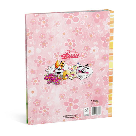 Diddl | Ringbandmap A4 Roze