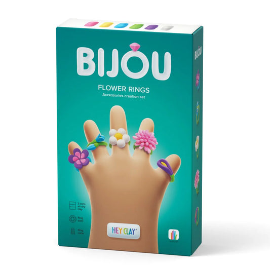 Hey Clay | Bijou Flower Rings – Klei Set Bloemen Ringen Maken
