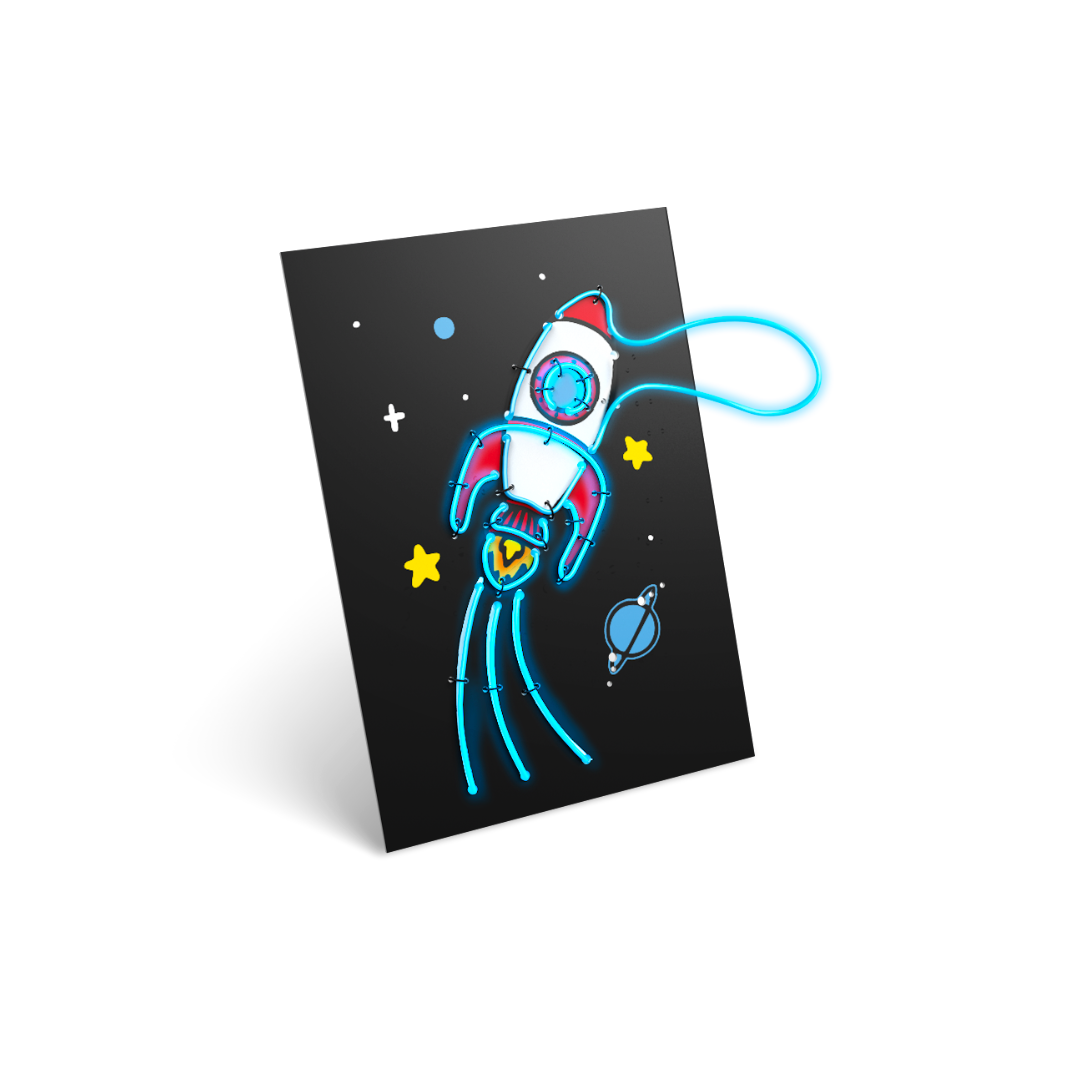 Kidywolf | Kidyneon lichtgevende wanddecoratie - pack