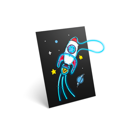 Kidywolf | Kidyneon lichtgevende wanddecoratie - pack