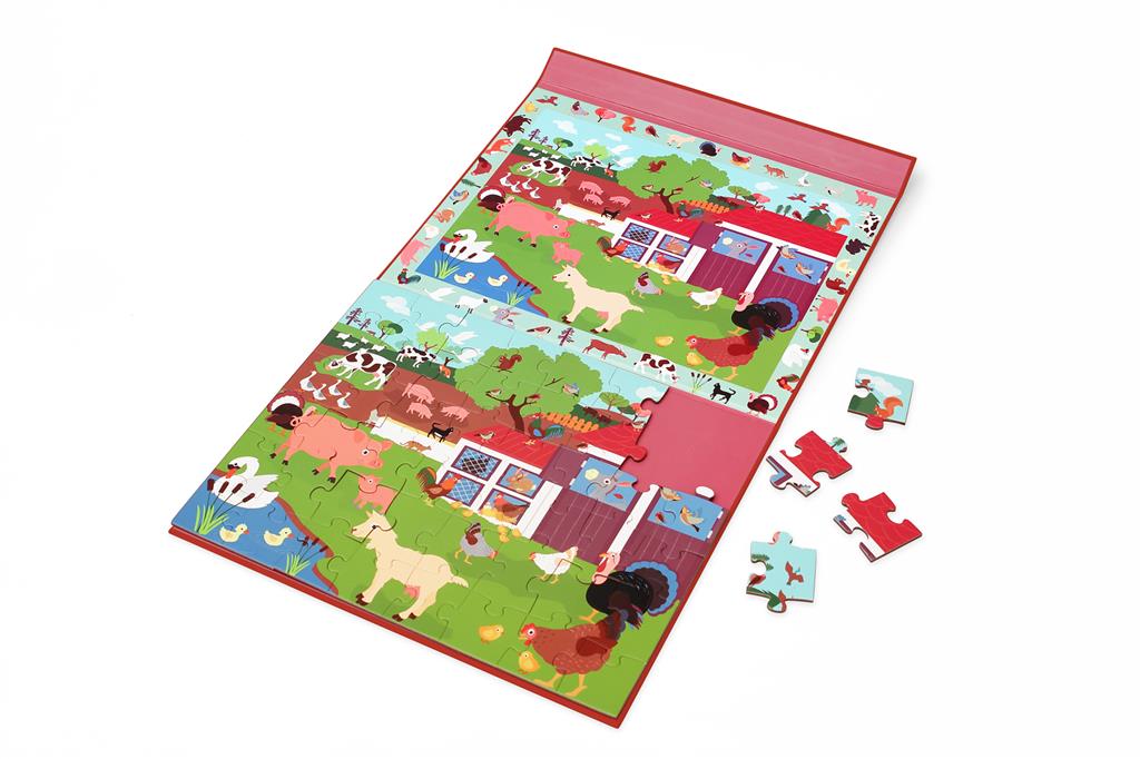 Scratch | Magnetische Discovery Puzzel Boerderij - 48 stukjes - 6181233