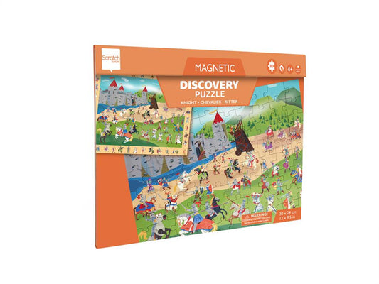 Scratch | Magnetische Discovery Puzzel Ridders - 48 stukjes - 6181234