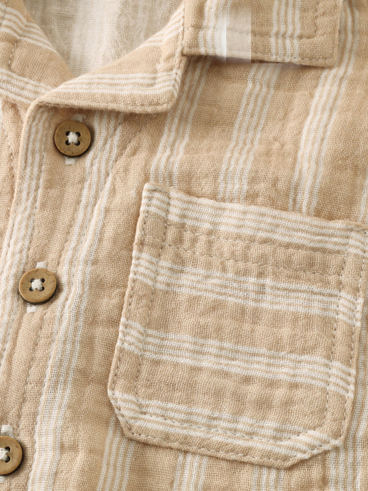 Noppies | Shirt short sleeve stripe Irish Cream