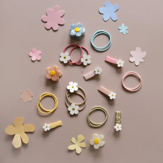 Rockahula | Haarclips meisjes bloem – mini claw clips set