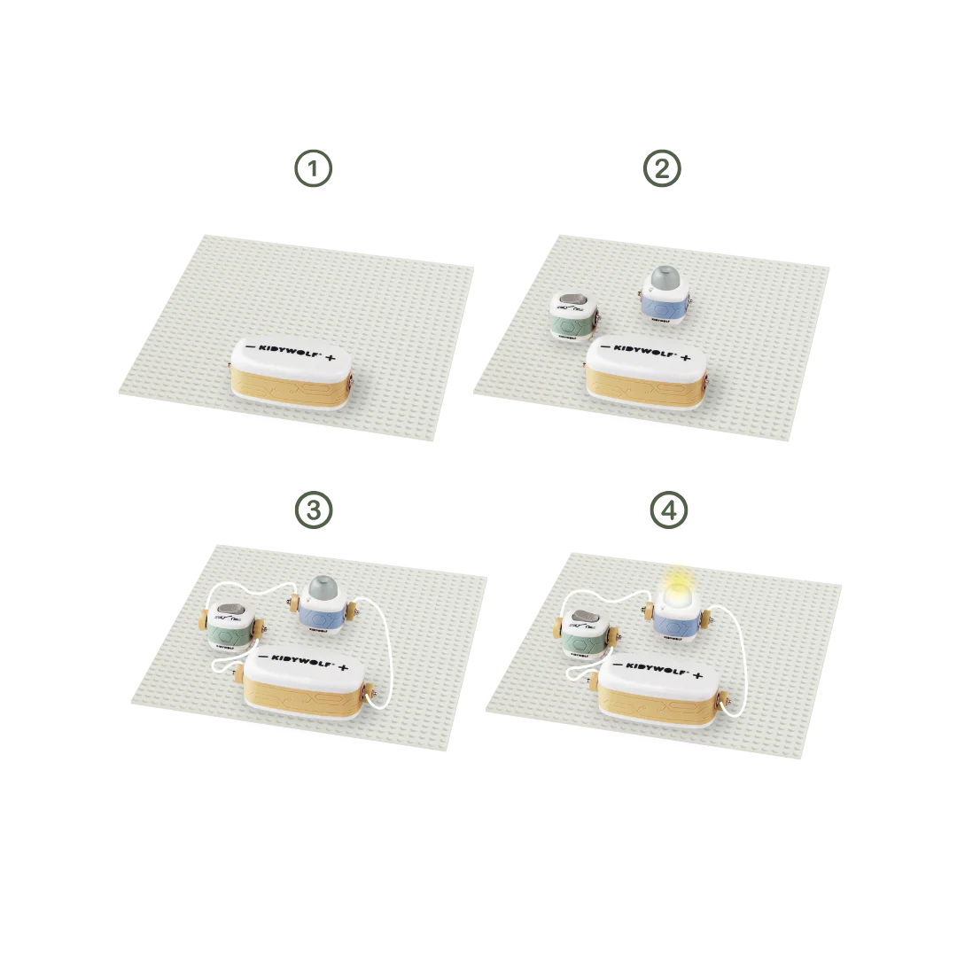 Kidywolf | KIDYELEC Expert – Educatieve Elektriciteitsset voor Kinderen