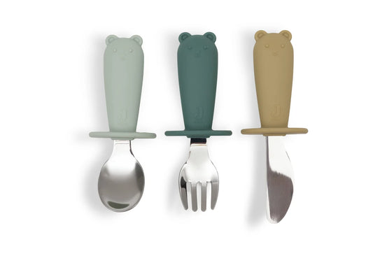 Jollein | Siliconen bestekset Jade Shades