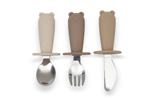 Jollein | Siliconen bestekset Natural Shades
