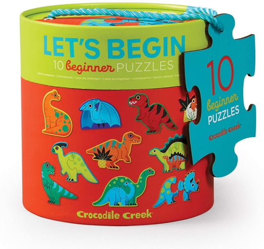 Crocodile Creek | puzzel lets begin dino