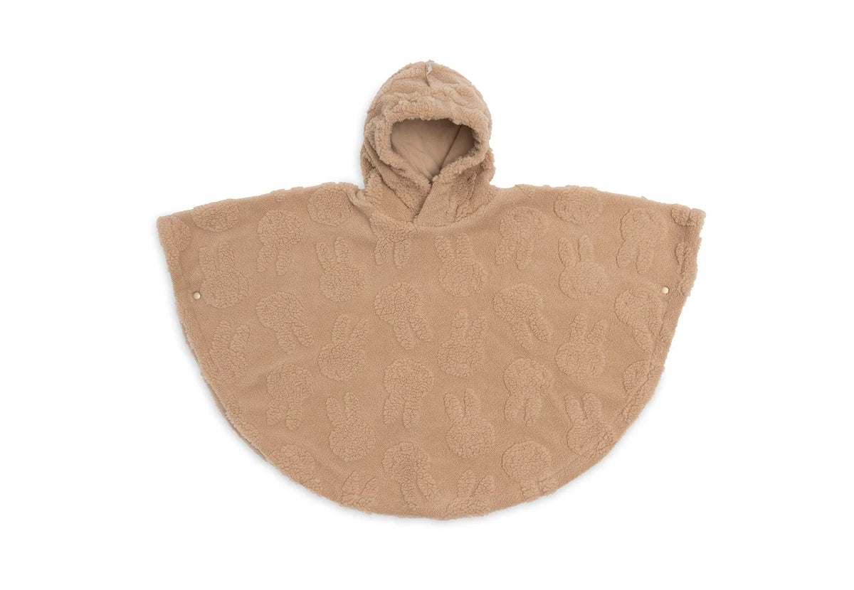Jollein | Cosy Poncho Nijntje Jacquard Teddy - Biscuit