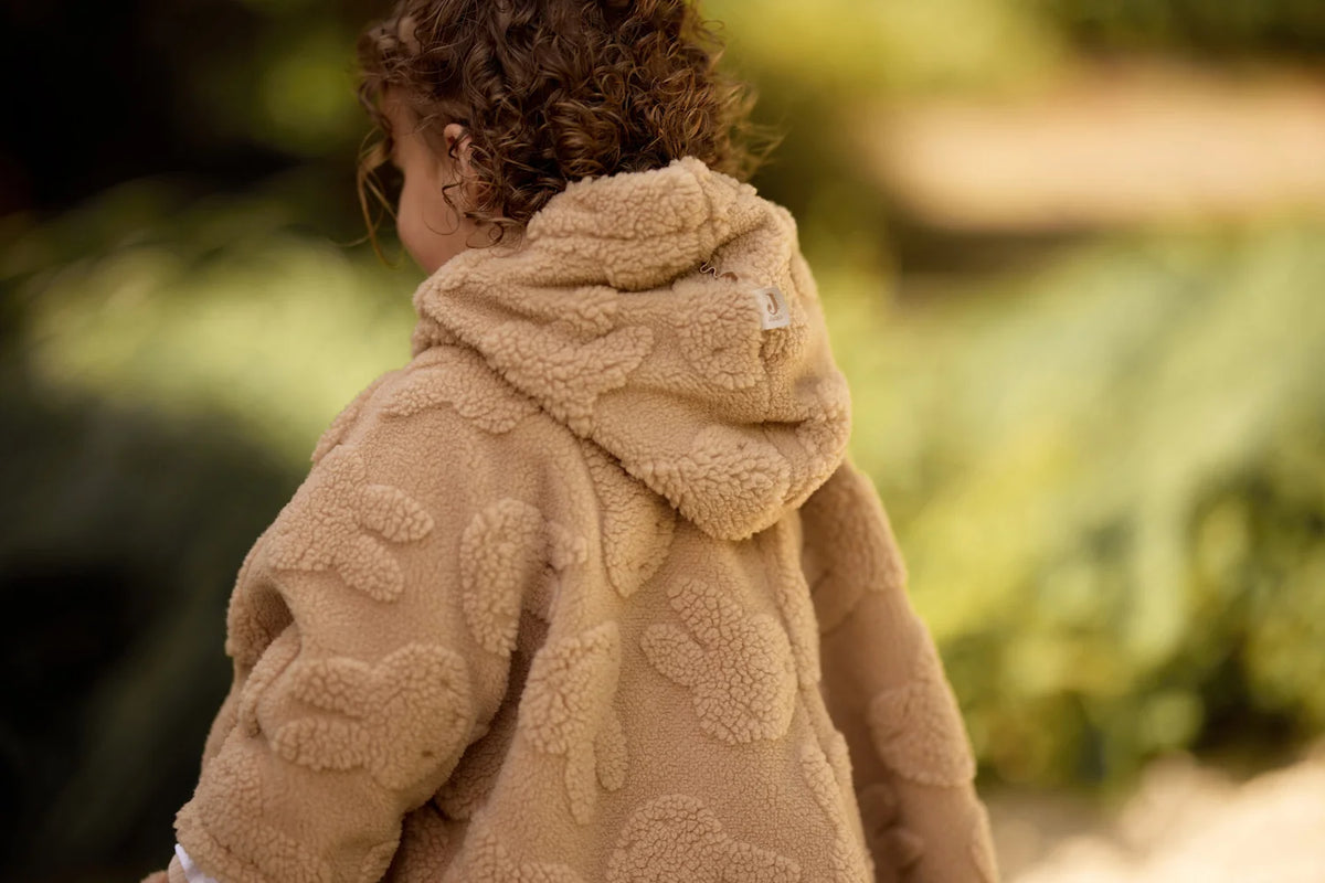 Jollein | Cosy Poncho Nijntje Jacquard Teddy - Biscuit