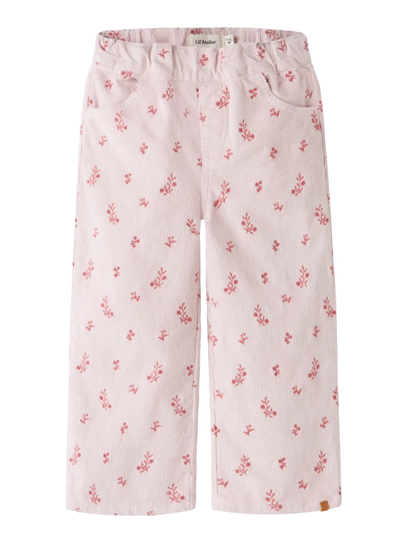 Lil Atelier | Nelly Corduroy Wide Pant | Hushed Violet
