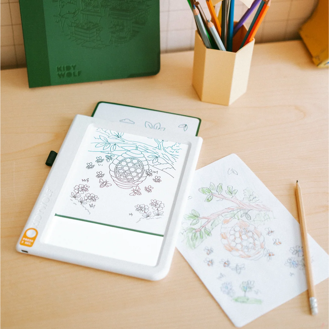 KidyWolf | K-DRAW-PAD Cozy Verlichte Tekentafel - Vanaf 10 Jaar