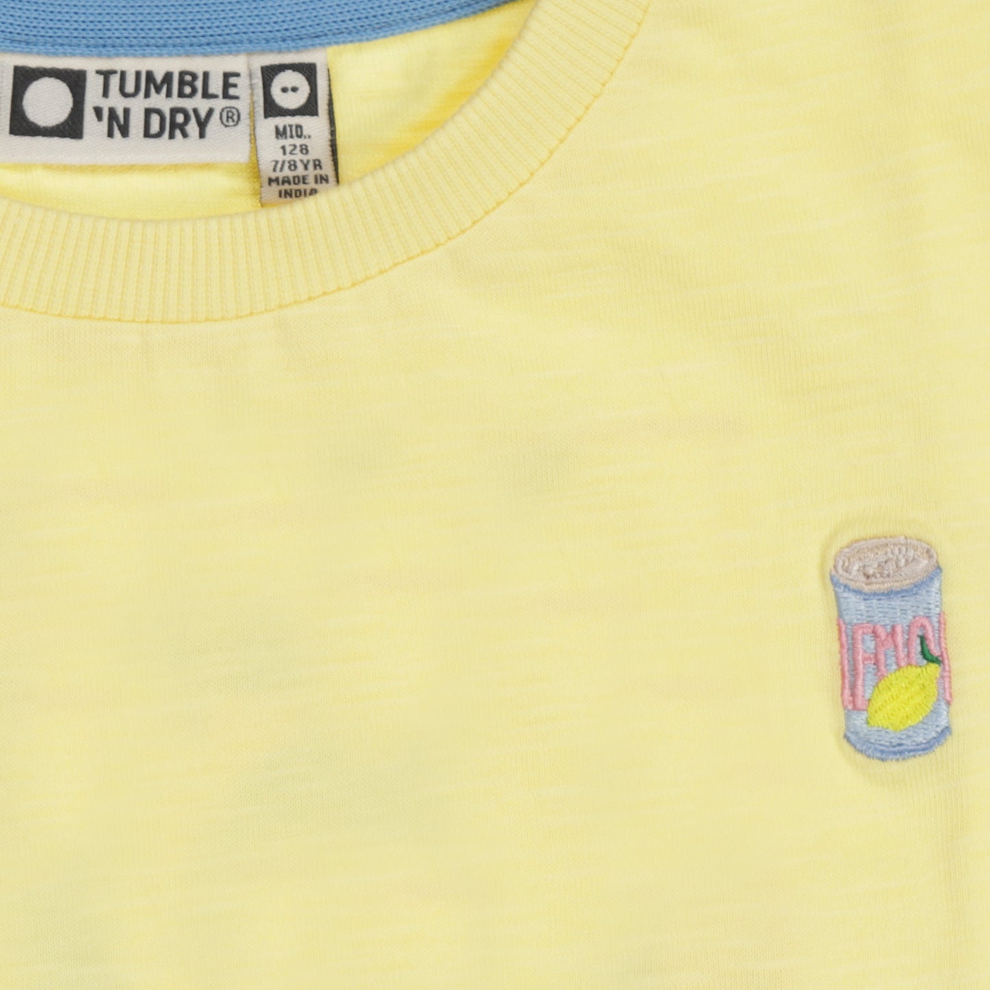 Tumble n dry | TND Lemons t-shirt lichtgeel