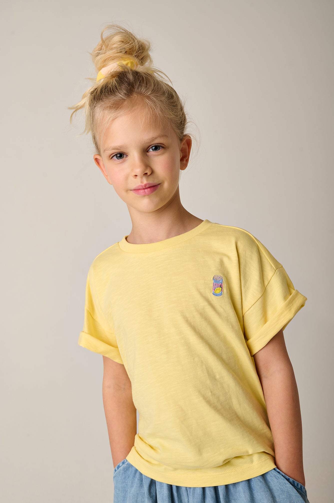Tumble n dry | TND Lemons t-shirt lichtgeel
