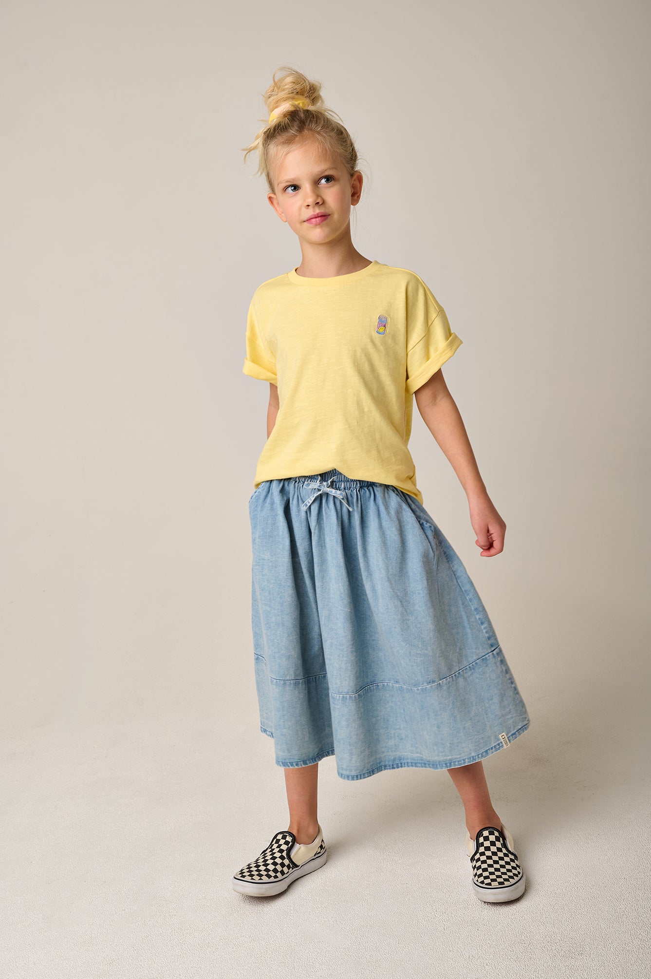 Tumble n dry | TND Lemons t-shirt lichtgeel