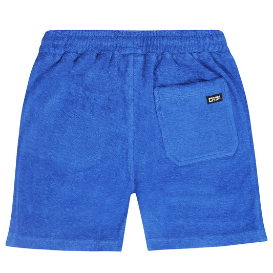 Tumble 'n dry | TND Beachport badstof short blauw