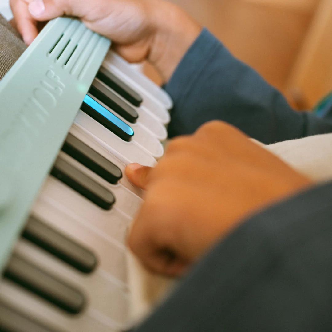 KidyWolf | KIDYPIANO Mini Kinderpiano met Verlichte Toetsen - Groen