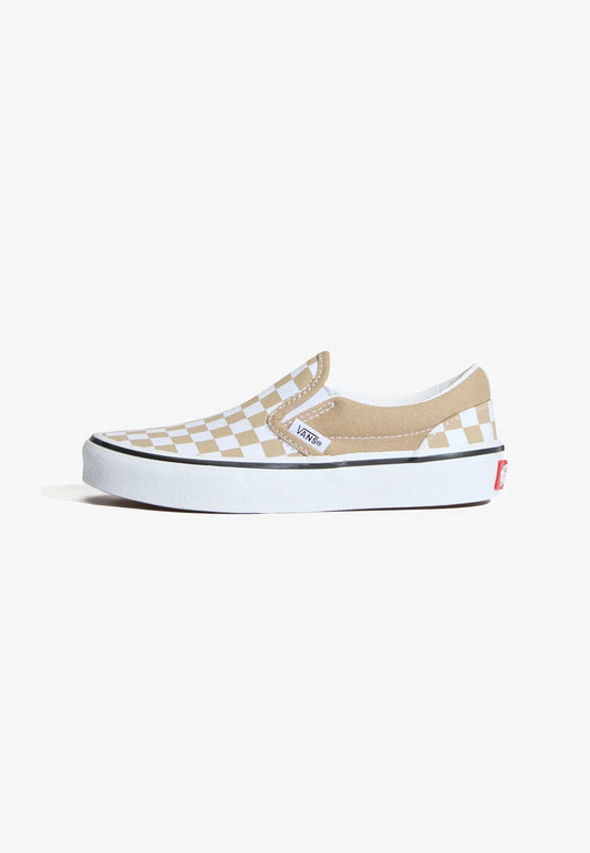 Vans | checkerboard beige white sneaker